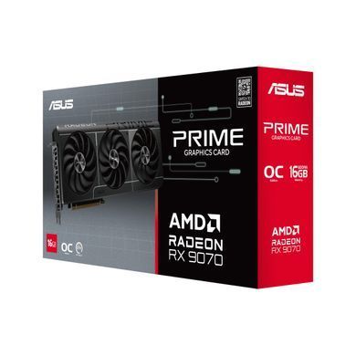 ASUS Видеокарта Radeon RX 9070 16GB GDDR6 OC PRIME-RX9070-O16G 90YV0LI1-M0NA00 фото