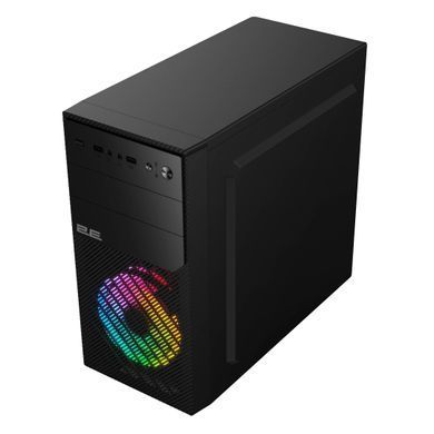 Корпус 2E Basis RD850, без БП, 1xUSB3.0, 2xUSB2.0, 1x120mm ARGB, Acrylic Side Panel, mATX, черный 2E-RD850 фото