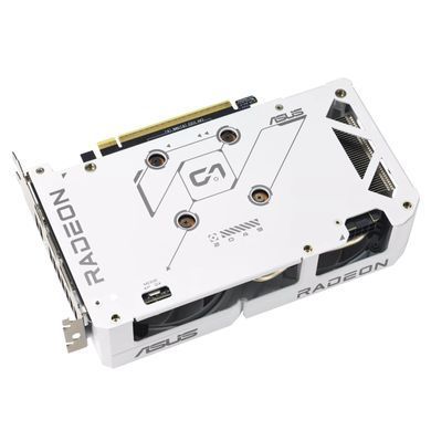 ASUS Вiдеокарта Radeon RX 9060 XT 16GB GDDR6 OC DUAL-RX9060XT-16G-WHITE білий 90YV0LG3-M0NA00 фото