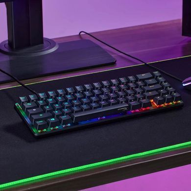 HyperX Клавіатура механічна Alloy Origins 65 67key, Red, USB-A, EN/UA, RGB, чорний 4P5D6AA фото