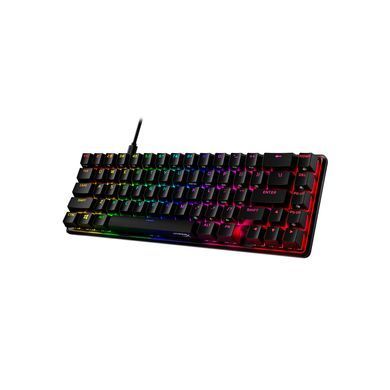 HyperX Клавіатура механічна Alloy Origins 65 67key, Red, USB-A, EN/UA, RGB, чорний 4P5D6AA фото