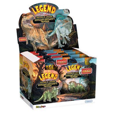 Стретч-игрушка в виде животного серии LEGEND OF ANIMALS МАКСИ &ndash; ВЛАСТЕЛИНЫ ЮРСКОГО ПЕРИОДА 106/CN23 фото