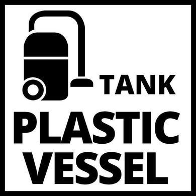 Einhell Пилосос професійний TC-VC 1815, 1250Вт, 180мБар, контейнер 15л, 3.6кг 2340290 фото