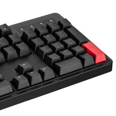 Lemokey Клавиатура механическая X3 104Key, Keychron Brown, USB-A, QMK/VIA, Hot-Swap, EN/UKR, RGB, черный X3-H3-UA фото