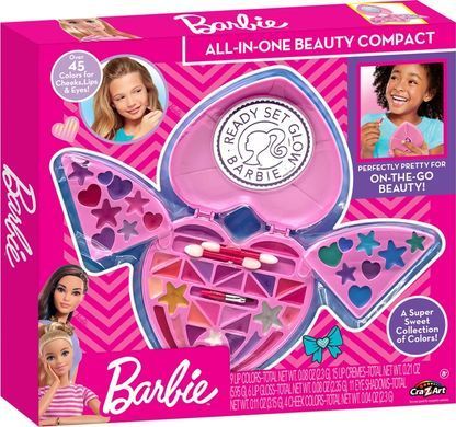Cra-Z-Art Набір дитячої косметики Barbie All in One Beauty Compact 34067CRA фото