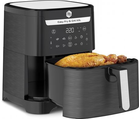 Tefal Мультипіч OBH Nordica EasyFry&Grill XXL, 1830Вт, чаша-6.5л, сенсорне керув., від 40&deg;C до 200&deg;C, пластик, чорний AG8018S0 фото