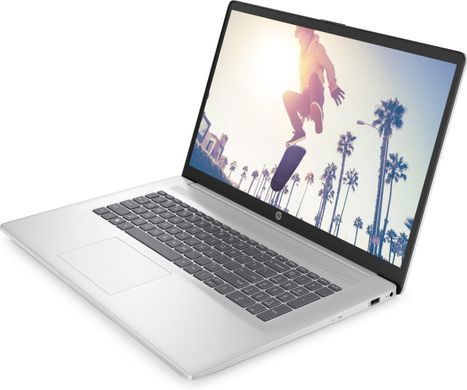 HP Ноутбук 17-cn4006ua 17.3" FHD IPS AG, Intel 5-120U, 16GB, F512GB, UMA, DOS, сріблястий B23C5EA фото