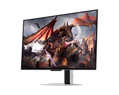 Samsung Монітор Samsung 32" Odyssey G80SD HDMI, DP, USB, Bluetooth, OLED, 3840x2160, 240Hz, 0.3ms, G-Sync Compatible LS32DG800SZXUA фото
