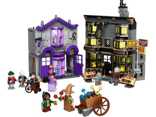 LEGO Конструктор Harry Potter Крамниці Олівандера й мантій від Мадам Малкін 76439 фото