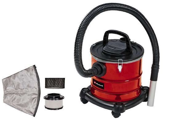 Einhell Пилосос професійний для золи TC-AV 1718 DW, 1250 Вт, 175мБар, контейнер 20л, 3.7кг 2351666 фото