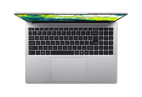 Acer Ноутбук Acer Aspire Lite AL16-54P 16" WUXGA IPS, Intel 5-120U, 16GB, F512GB, UMA, Lin, сріблястий NX.DK6EU.002 фото