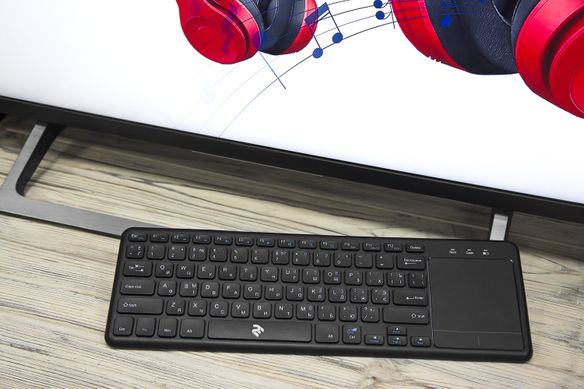 Клавиатура 2E Touch Keyboard KT100 WL Black 2E-KT100WB фото