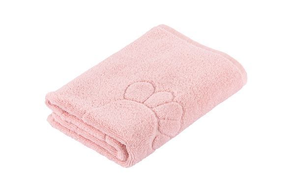 ARDESTO Килимок для ніг махровий Benefit, 50х70см, 100% бавовна, рожевий