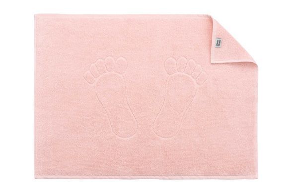 ARDESTO Килимок для ніг махровий Benefit, 50х70см, 100% бавовна, рожевий