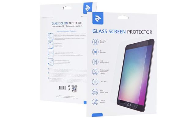 Защитное стекло 2E для Samsung Galaxy Tab S6 Lite (P610/P615) 10.4" (2020), 2.5D, Clear 2E-G-S6L-P610-LT25D-CL фото