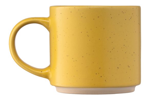 ARDESTO Чашка Alcor, 420 мл, жовта, кераміка AR3475Y фото
