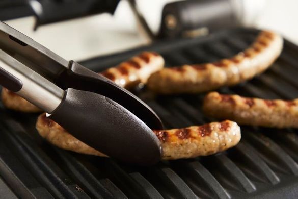 Tefal Гриль прижимной OptiGrll 2в1 Inox, 2100Вт, темп. режимов-4, съёмные пластины, металл GC772D30 фото
