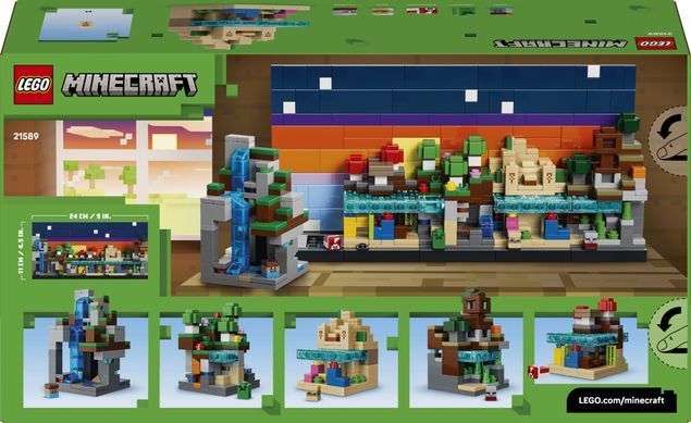 LEGO Конструктор LEGO Minecraft Мінібіоми 21589 фото