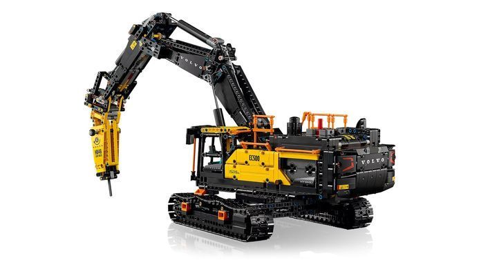 LEGO Конструктор Technic Экскаватор Volvo EC500 Hybrid 42215 фото