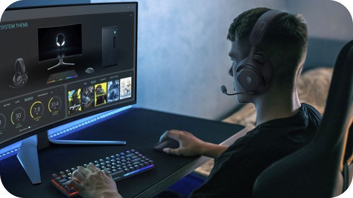 Dell Dell Alienware Pro Wireless Gaming Headset, black 545-BBFS фото