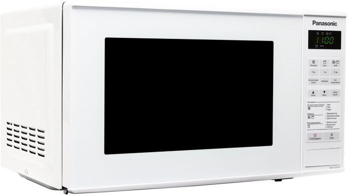 Panasonic Мікрохвильова піч Panasonic, 20л, 800Вт, гриль, дисплей, білий NN-GT261WZUE фото