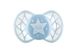 Пустушка Nuvita 7064 Air55 Cool ортодонтична 0m+ "зірка", блакитна 1 - магазин Coolbaba Toys