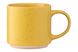 Чашка Ardesto Alcor, 420 мл, жовта, кераміка 3 - магазин Coolbaba Toys