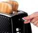 Toaster Russell Hobbs Groove 2 Slice, 850W, plastic, heating, defrosting, black 5 - магазин Coolbaba Toys