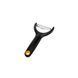 Fiskars Овощечистка горизонтальная Functional Form, с подвижным лезвием, 23см, нержавеющая сталь, пластик, черный