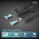Digitus Подовжувач DIGITUS USB 3.2 Gen2 Active Cable 10G, C/M-A/F, 5м, чорний 4 - магазин Coolbaba Toys
