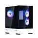 Zalman Корпус P30 без БП, 1xUSB3.0, 1xUSBType-C, 3x120мм ARGB, VGA 420мм, LCS ready, TG Side Panel, mATX, чёрный/белый 4 - магазин Coolbaba Toys