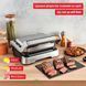 Tefal Гриль прижимной OptiGrll 2в1 Inox, 2100Вт, темп. режимов-4, съёмные пластины, металл 3 - магазин Coolbaba Toys