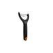 Fiskars Овощечистка горизонтальная Functional Form, с подвижным лезвием, 23см, нержавеющая сталь, пластик, черный