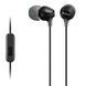 Sony Навушники In-ear MDR-EX15AP 3.5 mini-jack, Mic, Чорний 1 - магазин Coolbaba Toys