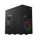 Корпус 2E Basis RD850, без БП, 1xUSB3.0, 2xUSB2.0, 1x120mm ARGB, Acrylic Side Panel, mATX, черный 4 - магазин Coolbaba Toys
