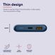 Trust Акумулятор портативний літій-іонний power bank Trust Redoh, 10000мА&middot;год, USB-A/2хUSB-C, 18W, QC 3.0, PD, синій 6 - магазин Coolbaba Toys