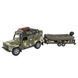 Ігровий набір &ndash; LAND ROVER DEFENDER MІЛІТАРІ (з човном) 1 - магазин Coolbaba Toys