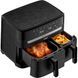 Tefal Мультипечь Easy Fry Dual Essential, 2700 Вт, чаша 5,2+3,1 л, сенсорное управление, 2 чаши, гриль, пластик, черный 3 - магазин Coolbaba Toys