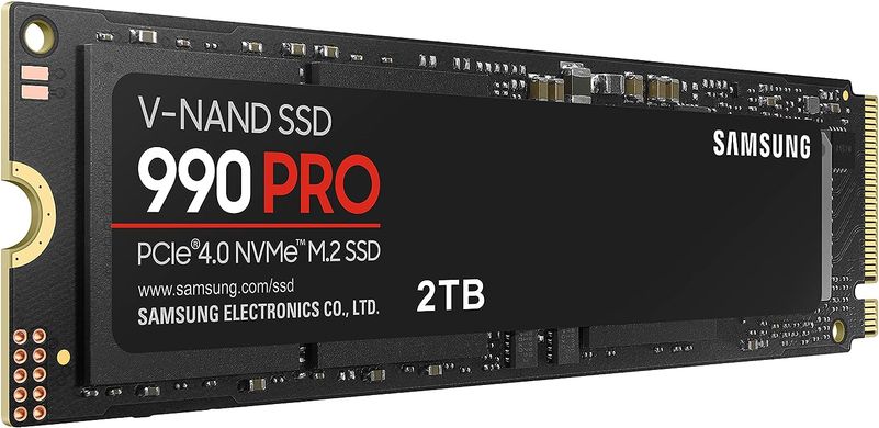Samsung Накопичувач SSD M.2 2TB PCIe 4.0 990PRO MZ-V9P2T0BW фото