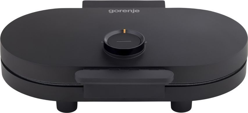 Gorenje Міні-гриль 1200Вт, алюміній, пластина д/вафель, корпус-метал, чорний WM1200B фото