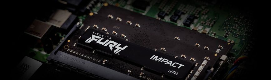 Kingston Пам'ять ноутбука DDR4 8GB 3200 FURY Impact KF432S20IB/8 фото