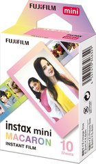 Фотопапір Fujifilm INSTAX MINI MACARON (54х86мм 10шт) - купити в інтернет-магазині Coolbaba Toys