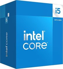 Intel Центральний процесор Core i5-14400 10C/16T 2.5GHz 20Mb LGA1700 65W Box BX8071514400 фото