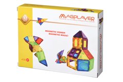 Конструктор Magplayer магнітні плитки 32 ел. MPL-32 - купити в інтернет-магазині Coolbaba Toys