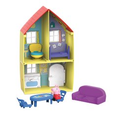 Игровой набор Peppa - ДОМИК ПЕППЫ (домик с мебелью, фигурка Пеппы) F2167 фото