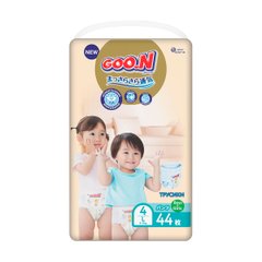 Трусики-підгузки GOO.N Premium Soft для дітей 9-14 кг (розмір 4(L), унісекс, 44 шт) 863228 фото