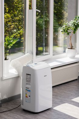 ARDESTO Кондиціонер мобільний CoolFlex 35м2 on/off 12000BTU 3.5кВт A/- R290 білий