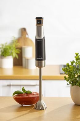 Gorenje Блендер Gorenje заглибний 1500Вт, 4в1, чаша-800мл, подрібнювач, чорний