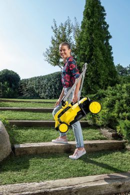 Karcher Газонокосилка аккумуляторная LMO 18-33 Battery, 18В, 33см, 35-65мм, мульч-е, solo(без АКБ и ЗУ) 1.444-400.0 фото