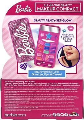 Cra-Z-Art Набір дитячої косметики Barbie All in One Beauty Makeup Compact 34069CRA фото